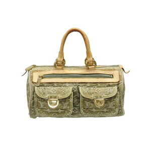 Louis Vuitton Neo Speedy Handbag Monogram Denim khaki Green